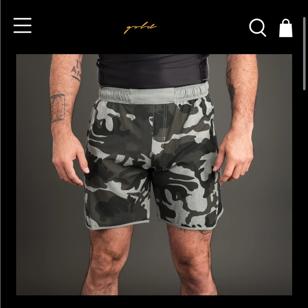 MMA / Jiu Jitsu Shorts - Men's Camouflage